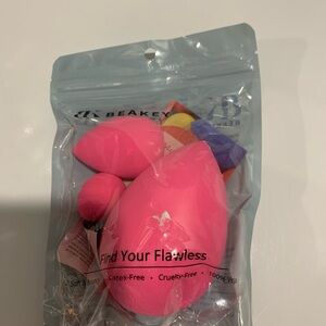 Pink Makeup Sponge Set